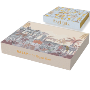 Sabarmati – Aesthetic 2 Cavity Dry Fruits & 4 Cavity Sweets Box